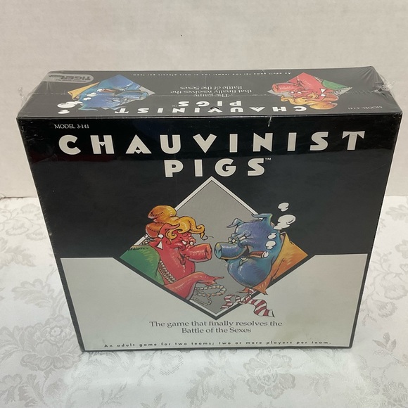 Chauvinist Pigs Adult Game - Picture 1 of 6